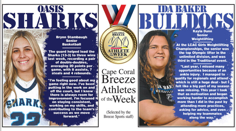 Athletes of the Week | Jan. 17 | Brynn Banner & Kayla Dunn
